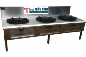 Sàn 3 bếp kiềng tròn - Inox Trần Tính - Công Ty TNHH Inox Trần Tính